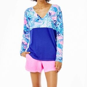 Lilly Pulitzer Finn V-Neck Top